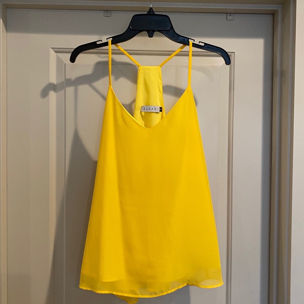 Yellow Askari Tank